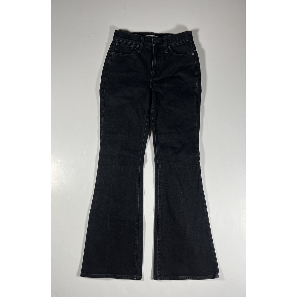 Madewell Perfect Vintage Flare Jeans Womens 26 Blue High Rise Stretch Denim